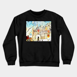 Kandinsky meets Mallorca, motif 1 Crewneck Sweatshirt